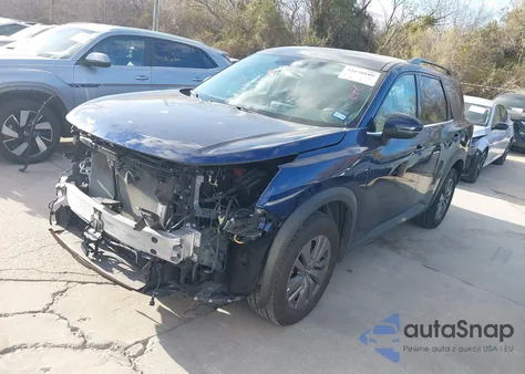 2024 Nissan Pathfinder Sv Fwd from USA, damaged, VIN 5N1DR3BA1RC287595